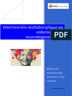 Módulo 7. Demencias Tipo Alzheimer y Otras Comunes