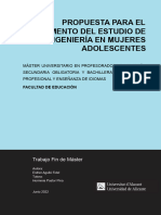 Propuesta para El Fomento Del Estudio de Ingenieria en M Agullo Fidel Esther