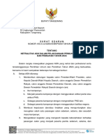 Ds 800 4283 Surat Edaran Tentang Netralitas Asn Dalam Pelaksanaan Pemilihan Umum Dan Pemilihan Tahun 2024