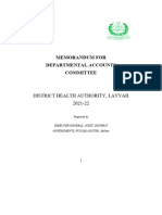 MFDAC Report DHA Layyah 2021-22