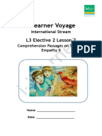 Voyage Intl L3 Elective 2 - Lesson 2 - The Scarlet Ibis II