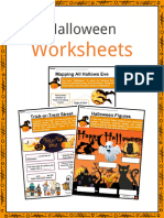 Sample Halloween Worksheets