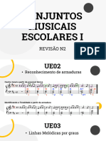 Conjuntos Musicais Escolares I - Revisão Da n2