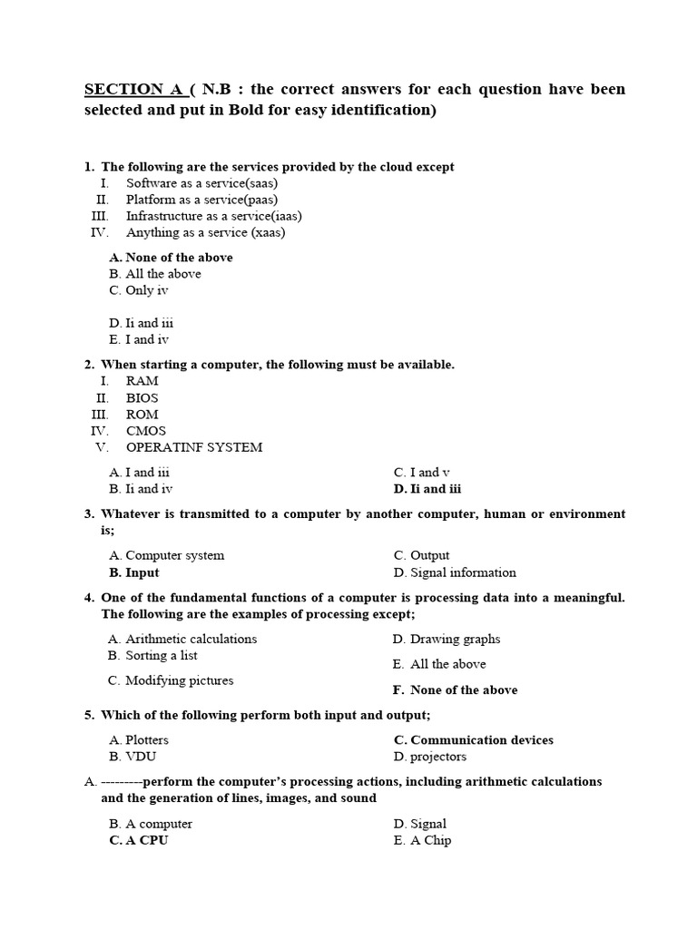 Computer exam attempted pdf world wide web internet web