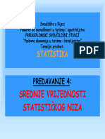 PREDAVANJE 4 - Srednje Vrijednosti HIGHLIGHTANO