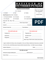 Membership Form (M. H. Ali Central Library)