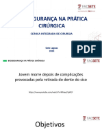 Aula Biossegurança - Clínica Integrada de Cirurgia