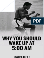 Why to wake up at 5 AM