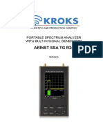 Spectrum Analyzer Arinst SSA TG R2s ENG