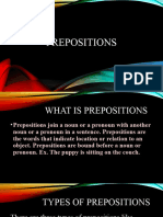 Prepositions