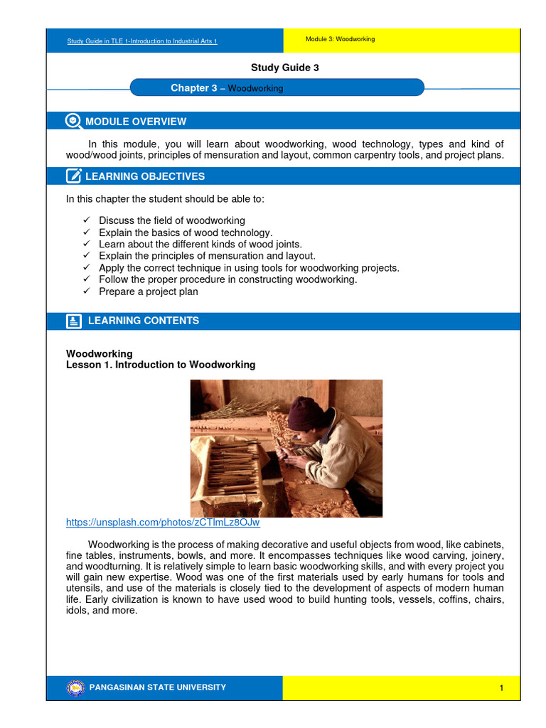 Introduction to Woodworking Techniques | PDF | Woodworking | Wood