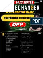Game Changer DPP - Coordination Compounds