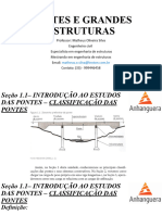 PONTES E GRANDES ESTRUTURAS - Unidade 01 Seção 1