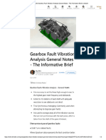 Gearbox Fault Vibration Analysis G..