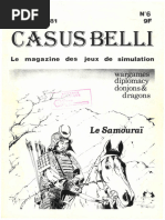 Casus Belli 020 Niv 5-7 | PDF
