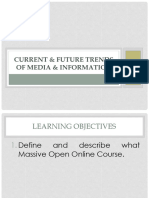 Current & Future Trends of Media & Information