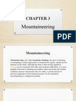 Chapter 3 Mountaineering