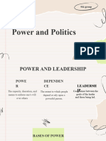 Power and Politics Group 9 Sec A