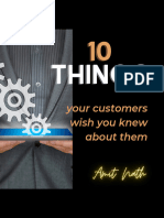 10 Things Your Customers Wish You Knew About Them
