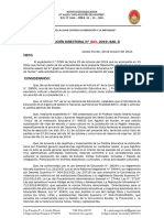 Resolución Directoral #0 - 2019-SAH. D: "Año de La Lucha Contra La Corrupción Y La Impunidad"