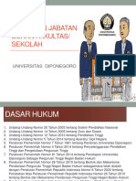 PENGISIAN JABATAN DEKAN FT Untuk Sosialisasi