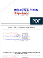 Data Warehousing and Mining IMP