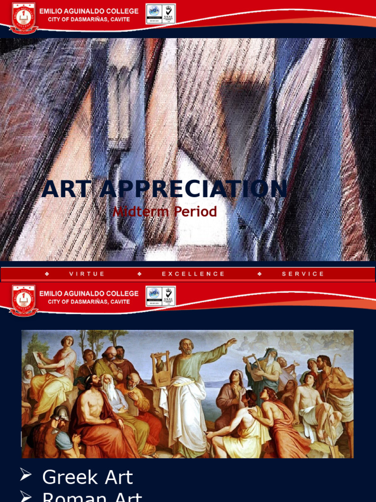 Midterm 7 Greek Art and Roman Art and Midterm 8 Western and Asian Art