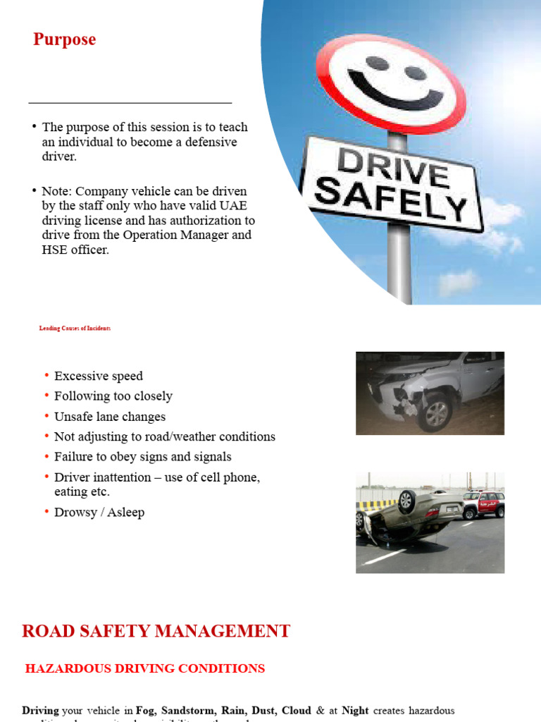 Defensive Driving Safety Guidelines | PDF | Seat Belt | Traffic Collision