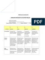 Rúbricas de Evaluación