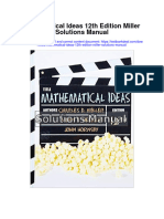 Mathematical Ideas 12th Edition Miller Solutions Manual
