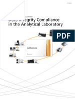 Data Integrity Compliance in The Analytical Laboratory: Solutions Offered by Shimadzu Corporation