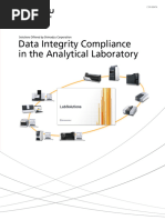 Data Integrity Compliance in The Analytical Laboratory: Solutions Offered by Shimadzu Corporation