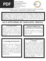 Estrategias de Manipulación Mediática