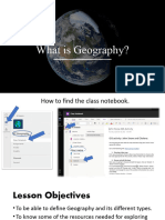 1.1 - Welcome To Geography - With Answers