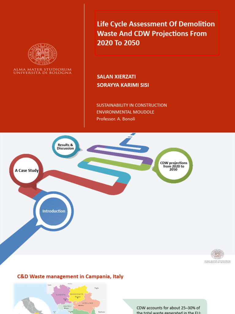 Demolition Waste Life Cycle Assessment | PDF | Recycling | Life Cycle ...