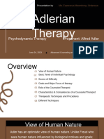 Adlerian Therapy