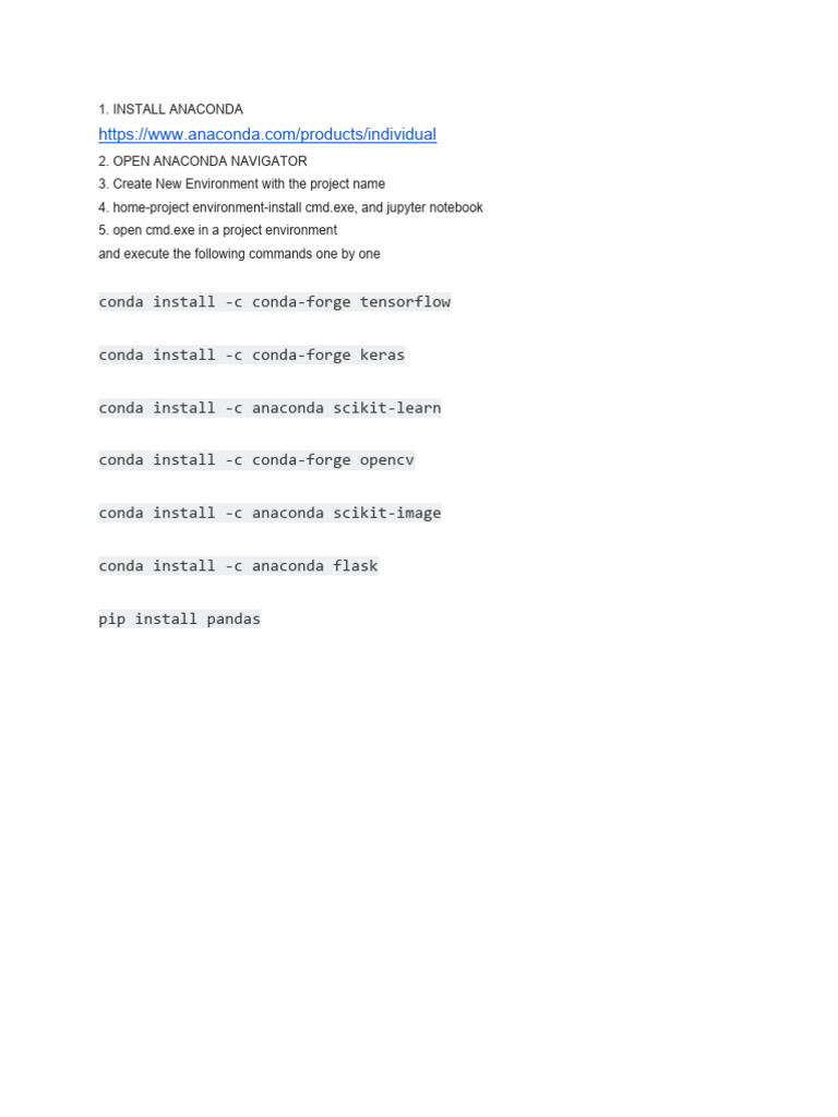Installation Steps | PDF