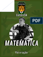 ESA MATEMÁTICA - Ex. - Fatoração