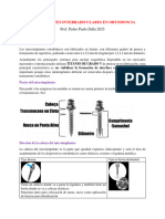 Miniimplantes Interradiculares en Ortodoncia