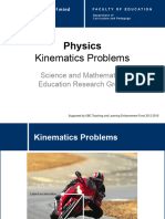 Sec Phys Kinematics Problems