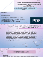 Politicas de Salud