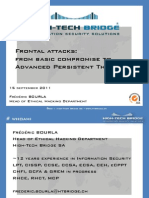 Frontal Attacks-from Basic Compromise to Advanced Persistent Threat