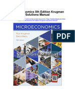 Microeconomics 5th Edition Krugman Solutions Manual