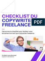 Checklist Du Copywriter Freelance