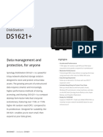 Synology DS1621 Plus Data Sheet Enu