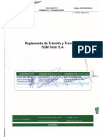 SGI-RE00005-03 - Reglamento de Tránsito y Transporte (SQM Salar S.A.)