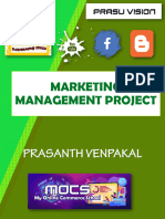 Marketing Management Project