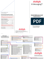 Avaya IX Messaging Quick Ref