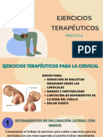 Ejercicios Terapéuticos