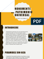 Monumente de Patrimoniu Mondial